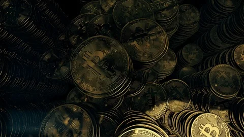 Bitcoins Video stock 114950543