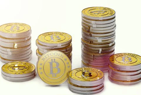 Bitcoins Stock Illustration
