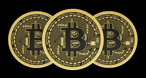 Bitcoins Stock Illustration