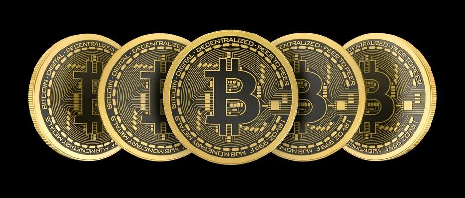 Bitcoins Stock Illustration