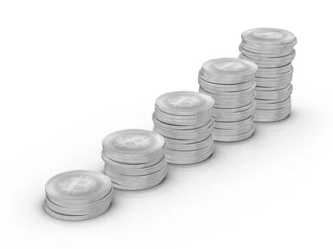 Bitcoins Stock Illustration