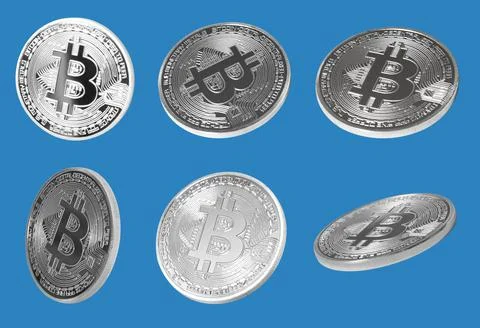 Bitcoins Stock Photos