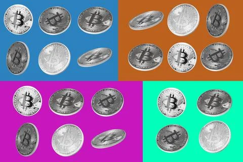 Bitcoins Stock Photos
