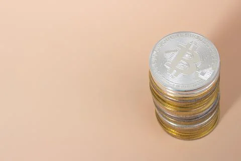 Bitcoins Stock Photos