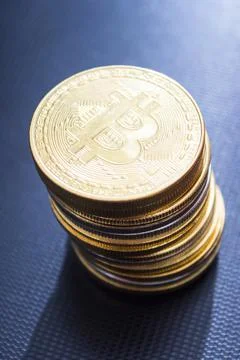 Bitcoins Stock Photos