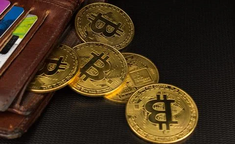 Bitcoins Stock Photos