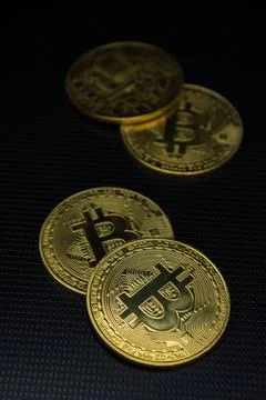 Bitcoins Stock Photos