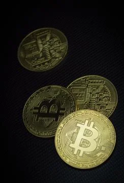 Bitcoins Stock Photos