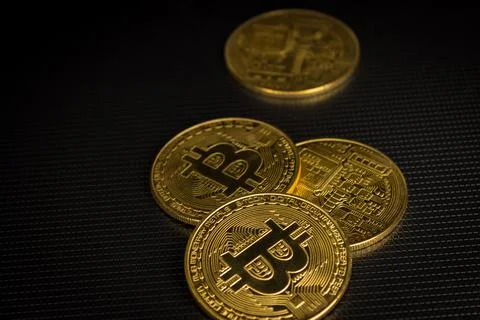 Bitcoins Stock Photos