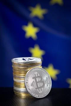 Bitcoins Stock Photos