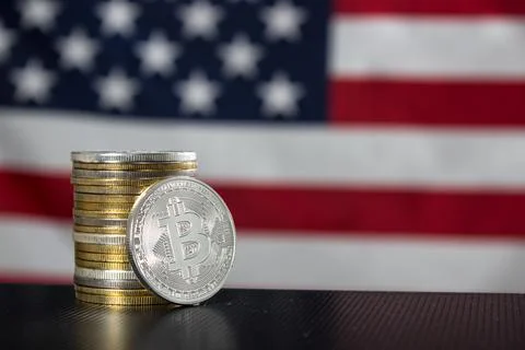Bitcoins Stock Photos