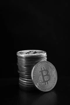 Bitcoins Stock Photos