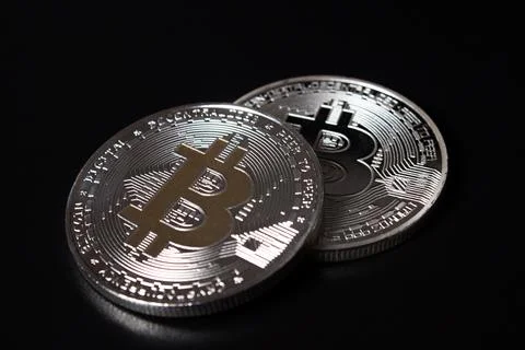 Bitcoins Stock Photos