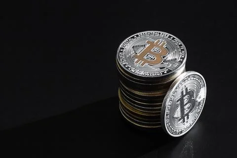 Bitcoins Stock Photos