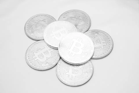 Bitcoins Stock Photos