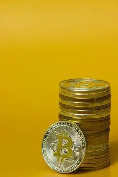 Bitcoins Foto stock