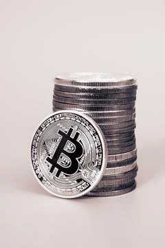 Bitcoins Stock Photos
