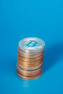 Bitcoins Stock Photos