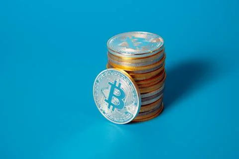 Bitcoins Stock Photos