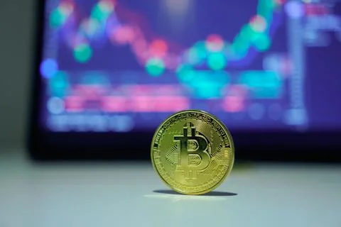 Bitcoins Stock Photos