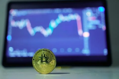 Bitcoins Stock Photos