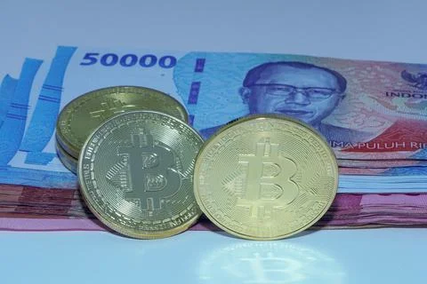 Bitcoins Stock Photos