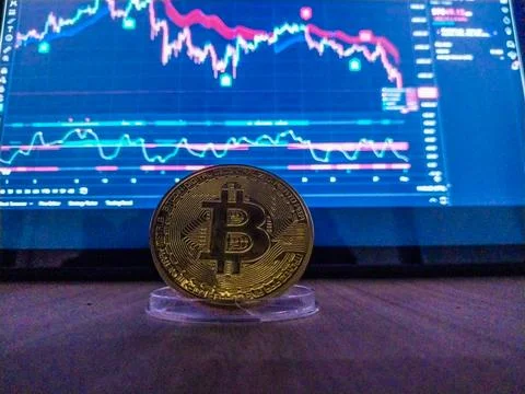 Bitcoins Stock Photos