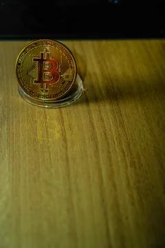 Bitcoins Stock Photos