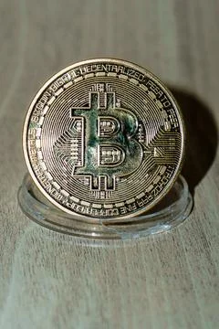 Bitcoins Stock Photos