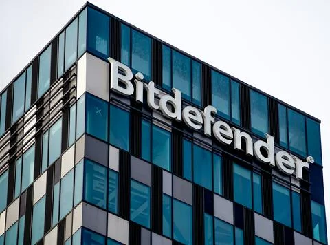 Bitdefender headquarters, in Bucharest, Romania. Foto stock