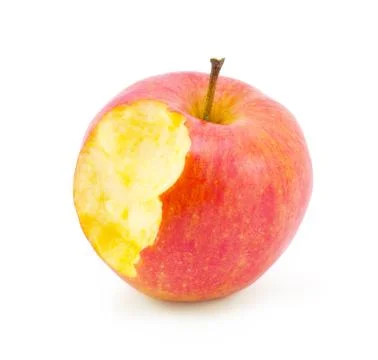 Bite apple Stock Photos