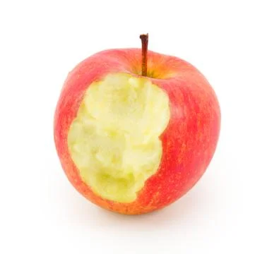 Bite apple Stock Photos