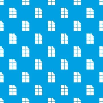 Bite chocolate pattern vector seamless blue 스톡 일러스트