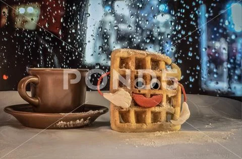 Bite me while your nutritionist does not see Stock Photos