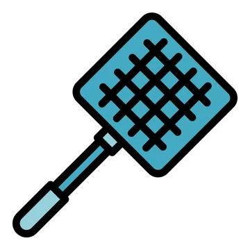 Bite net icon vector flat Stock Illustration