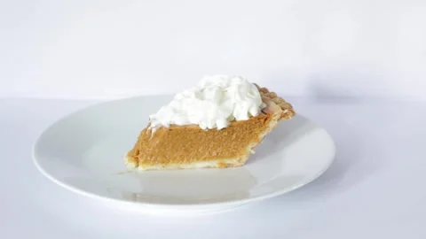 A Bite of Pie Stock Footage 283412241