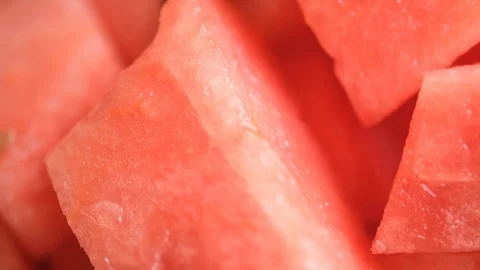 Bite Size Watermelon Stock Footage 109585064