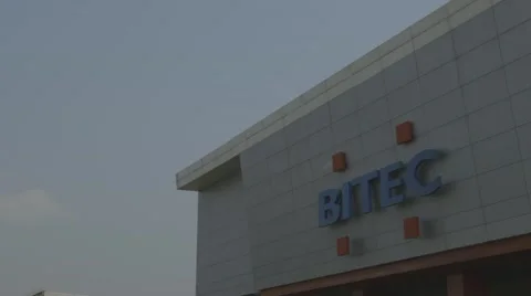 BITEC Bangna Exhibition hall Stock Footage 48615401