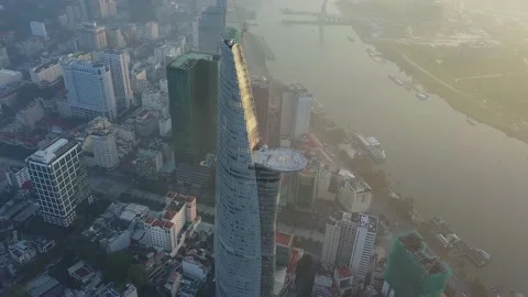 Bitexco VietNam 1 Stock Footage 139664999
