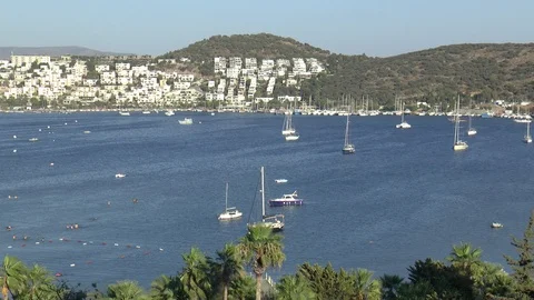 Bitez Bay Bodrum Turkey Stock Footage 96126064
