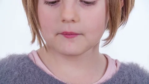 Biting into a big red pepper and chewing it Stock Footage 83725484