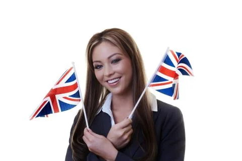 Bitish flag Stock Photos