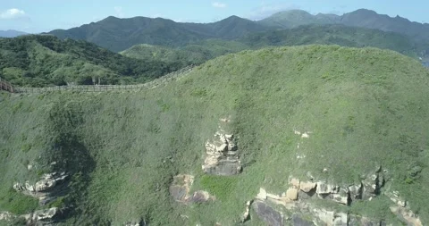 BiTou Cape Coastal terrain Vidéo 141507409