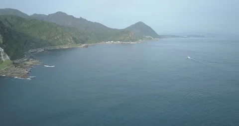 BiTou Cape Coastal terrain Vidéo 141507447