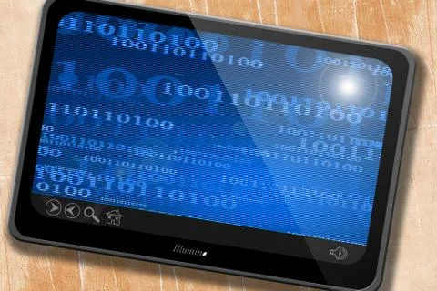 Bits and bytes 스톡 일러스트