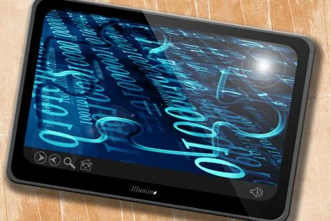 Bits and bytes Stock-Illustration