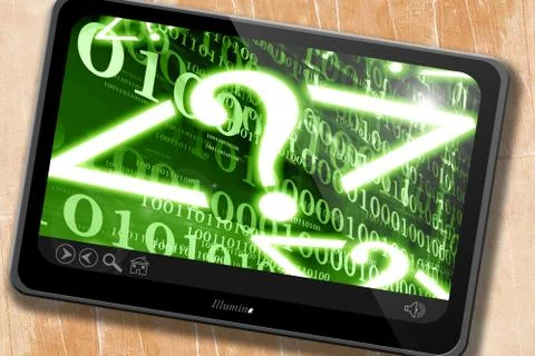 Bits and bytes 스톡 일러스트