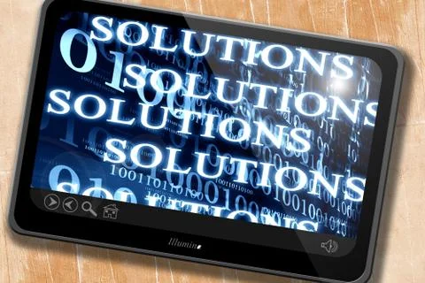 Bits and bytes 스톡 일러스트