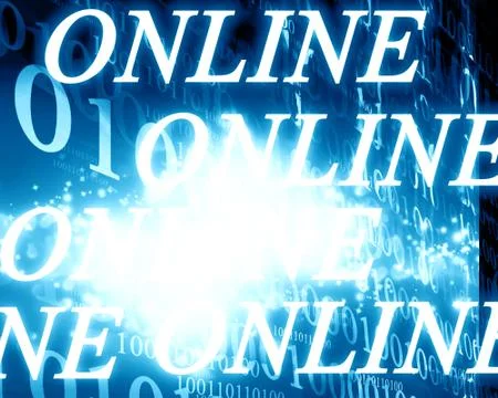 Bits and bytes 스톡 일러스트