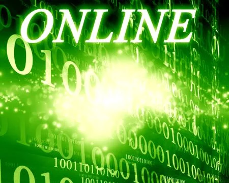 Bits and bytes 스톡 일러스트